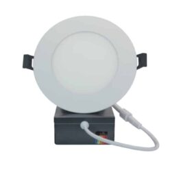 4" Slim Round Panel - 6 Way CCT Adjustable