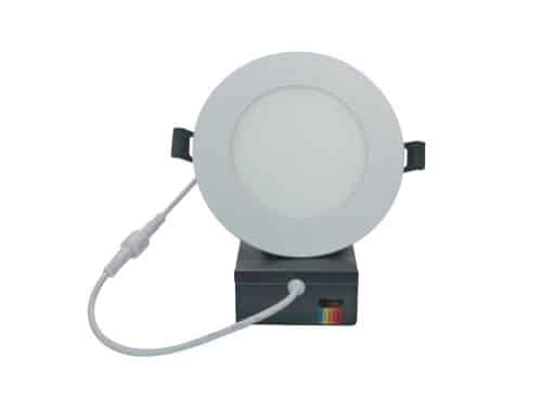 4″ Slim Round Panel – 6 Way CCT Adjustable