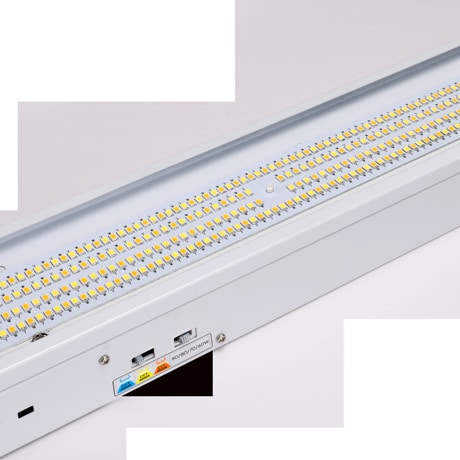 Wide Linear Strip Fixture- CCT & Power Adjustable