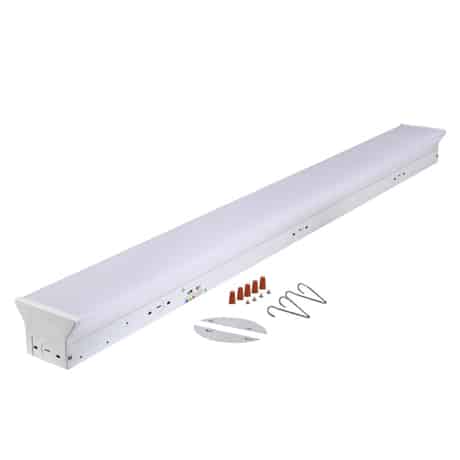 Wide Linear Strip Fixture- CCT & Power Adjustable