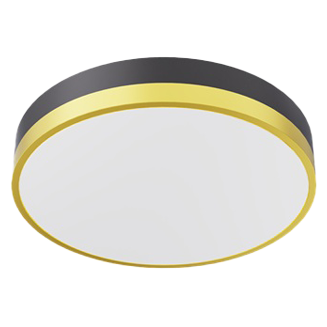 12″ Decorative Flat Band Flush Mount – 5Way CCT & Power Adjustable
